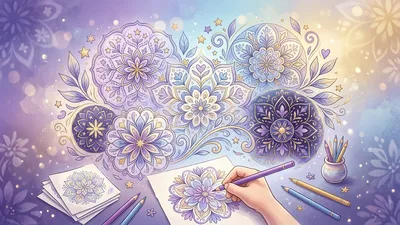 Colorear mandalas para niños: beneficios y consejos para encontrar la calma