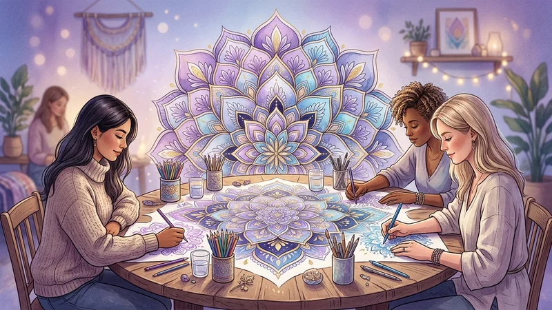 Successfully Host Your Zen and Creative Mandala Coloring Workshop