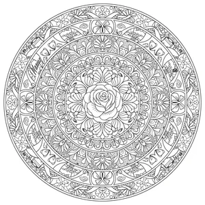 Mandala Fête des Mères