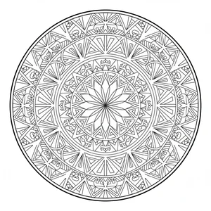 Mandala Géométrique