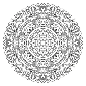 Mandala Halloween