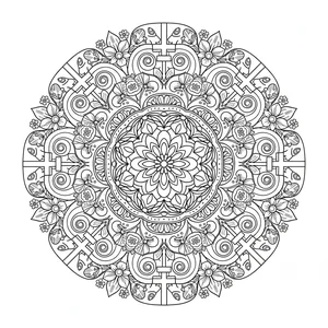 Mandala Pâques