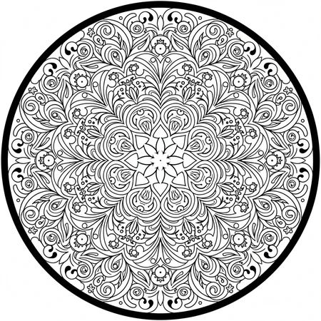 Mandala Psychédélique #24
