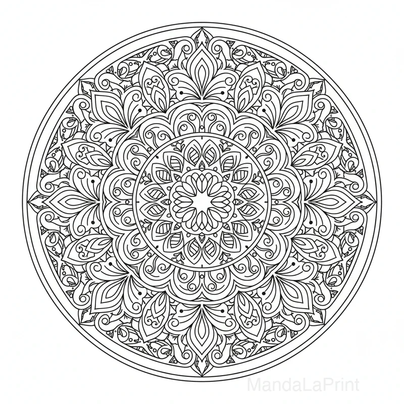 Unique Creative Mandala #2