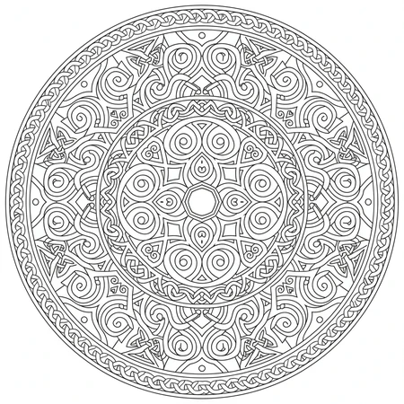 Mandala Motifs Bohèmes #8