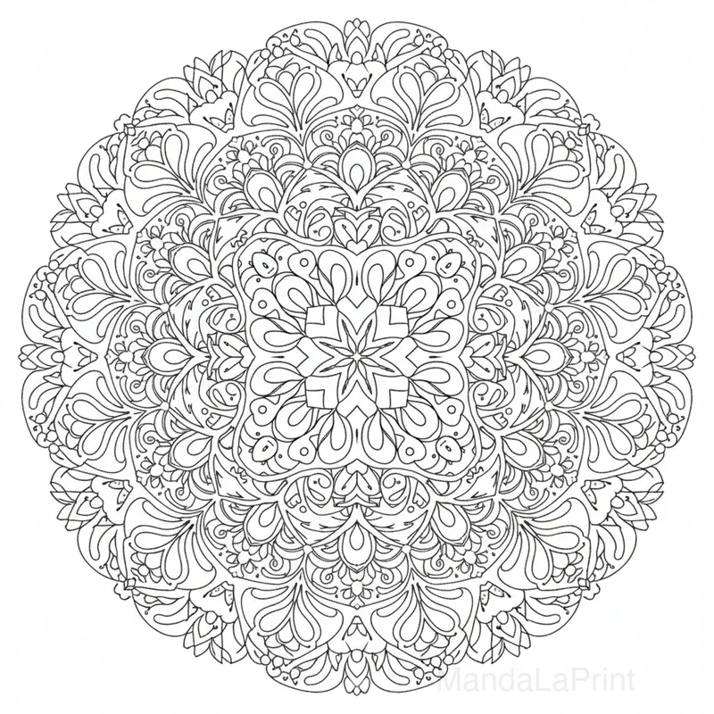 Unique Créatif Mandala #7