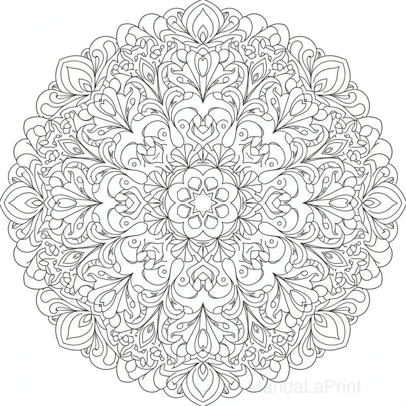 Unique Créatif Mandala #11