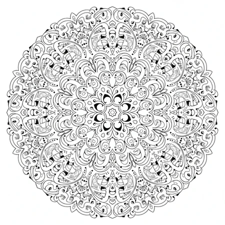 Psychedelic Mandala #22