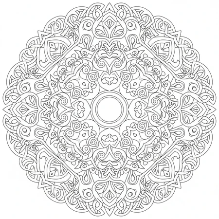 Mandala Noeud Celtique #26