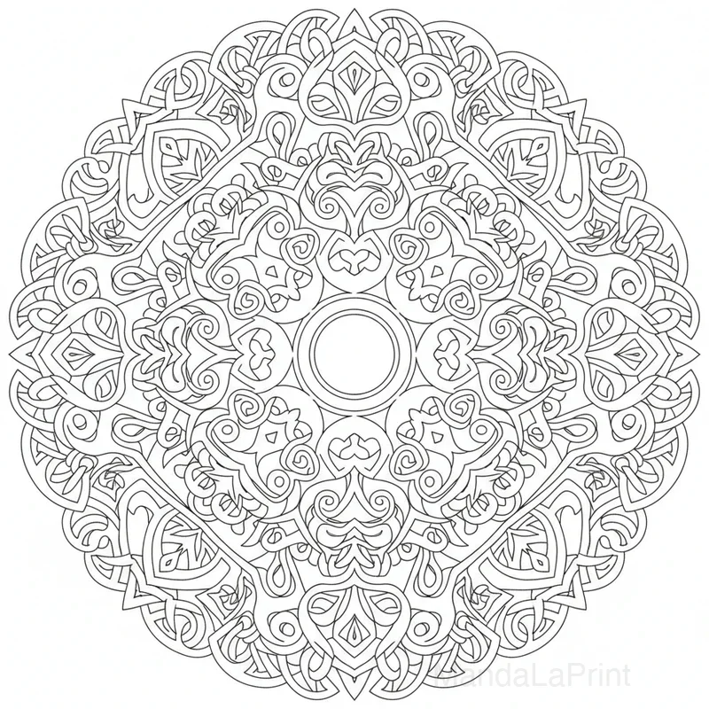 Mandala Noeud Celtique #26