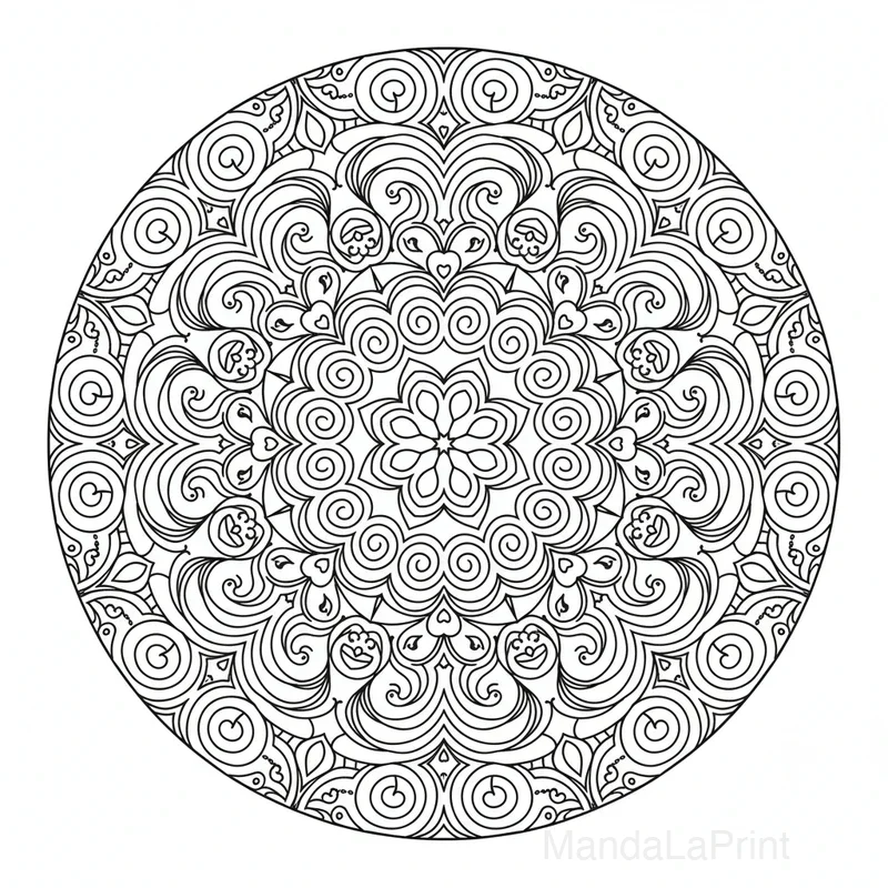 Psychedelic Mandala #29