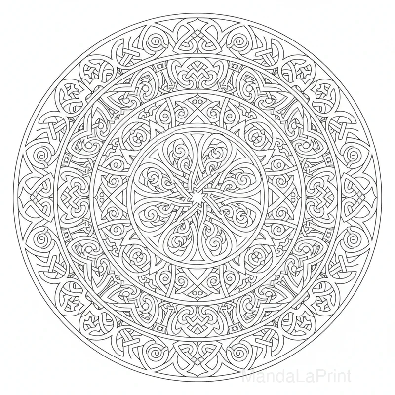 Celta Nó Mandala #24