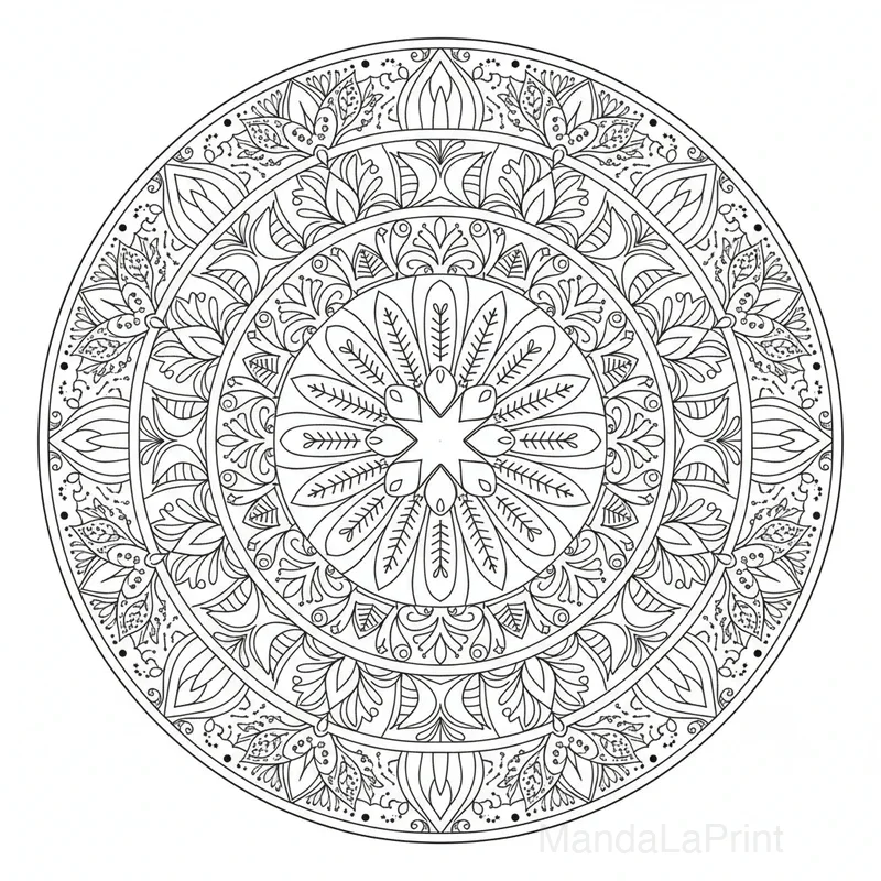 Unique Créatif Mandala #10