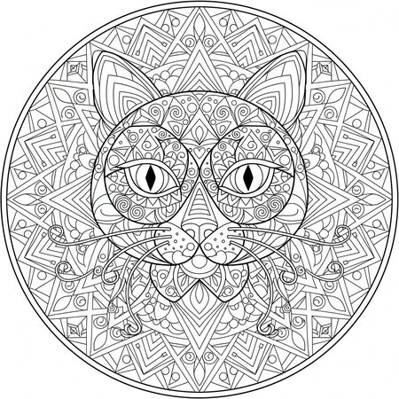 Mandala Papillon Élégant #19