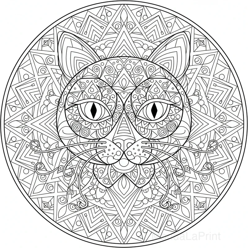 Maestoso Leone Mandala #19