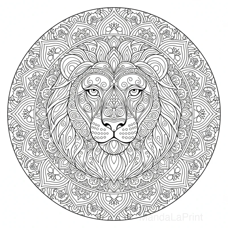 Elegante Farfalla Mandala #12