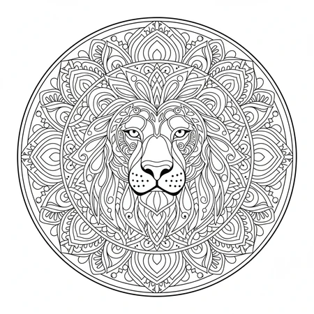 Mandala Papillon Élégant #13