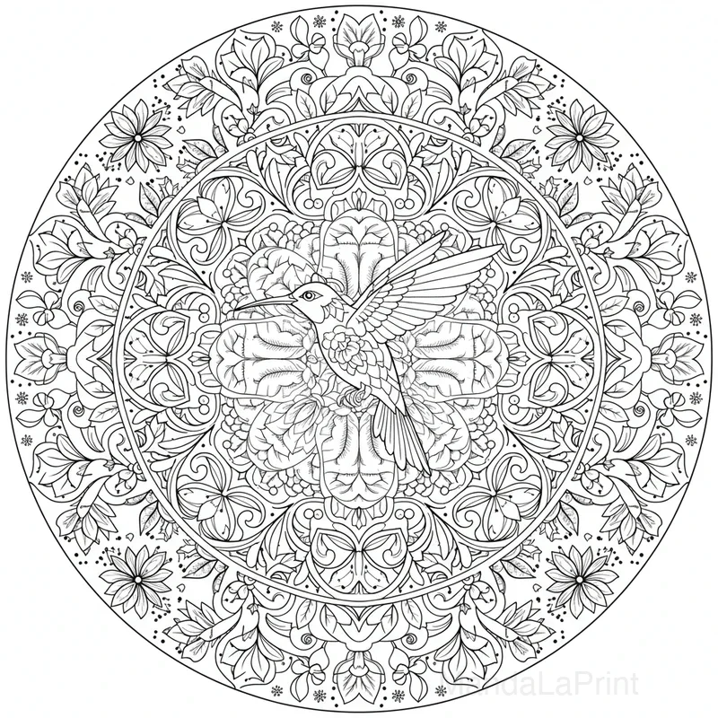 Selvaggio Animali Mandala #1