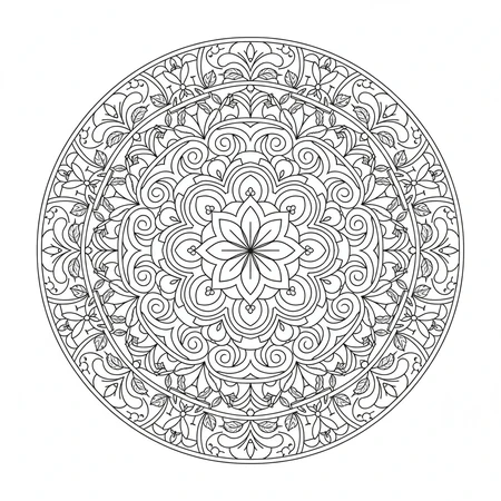 Mandala Anti-Stress #16