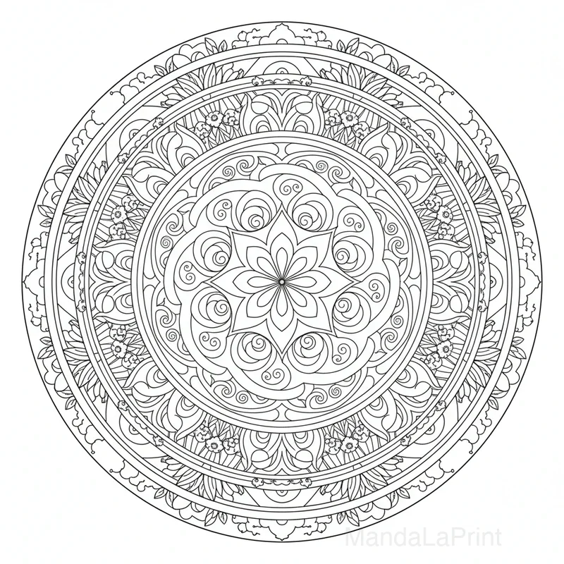 Mandala Anti-Stress #19