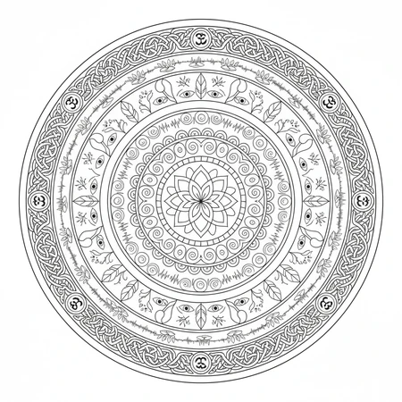 Mandala Anti-Stress #11