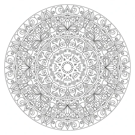 Mandala Anti-Stress #13