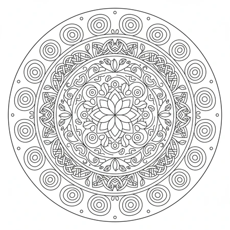 Mandala Anti-Stress #3