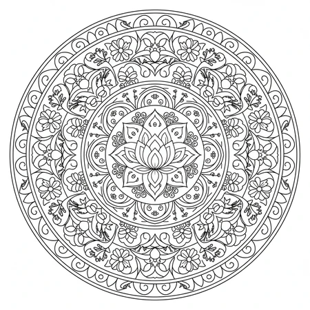 Mandala Anti-Stress #7