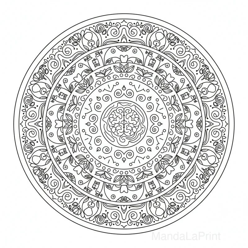 Stress Sollievo Mandala #20