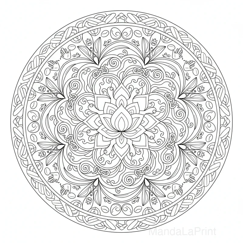 Mandala Anti-Stress #4