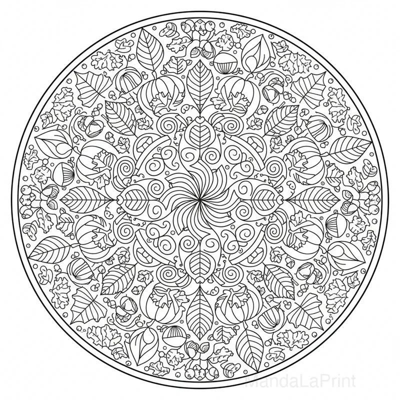 Automne Mandala #6