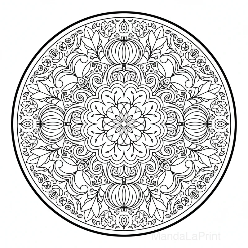 Automne Mandala #14