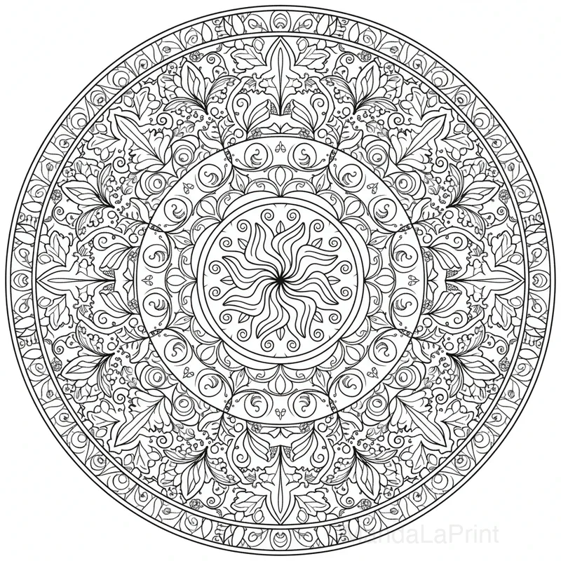Outono Mandala #7