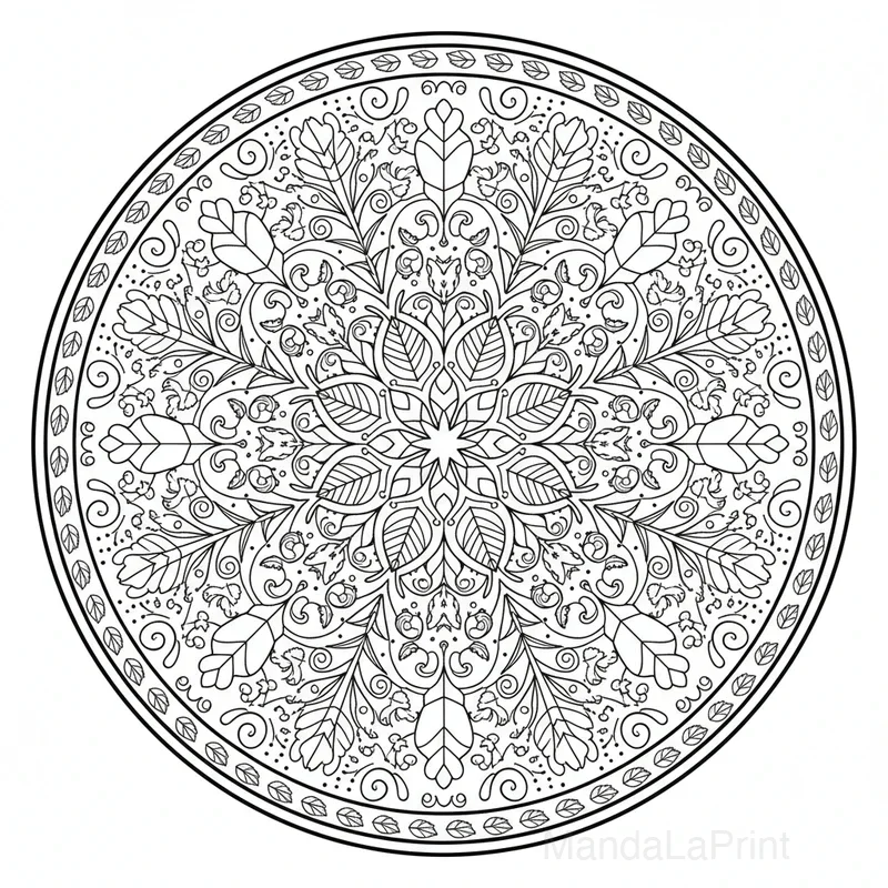 Automne Mandala #18