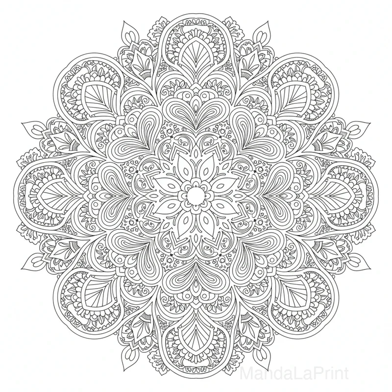 Bohème Motif Mandala #2