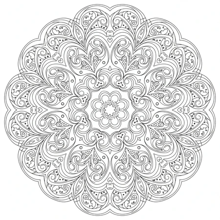 Mandala Psychédélique #20