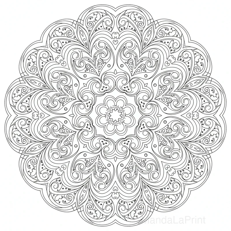 Mandala Psychédélique #20
