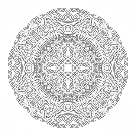 Mandala Motifs Bohèmes #3