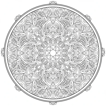 Mandala Psychédélique #24