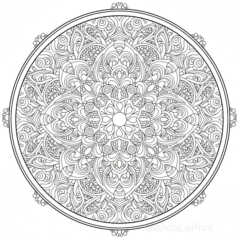 Mandala Psychédélique #24