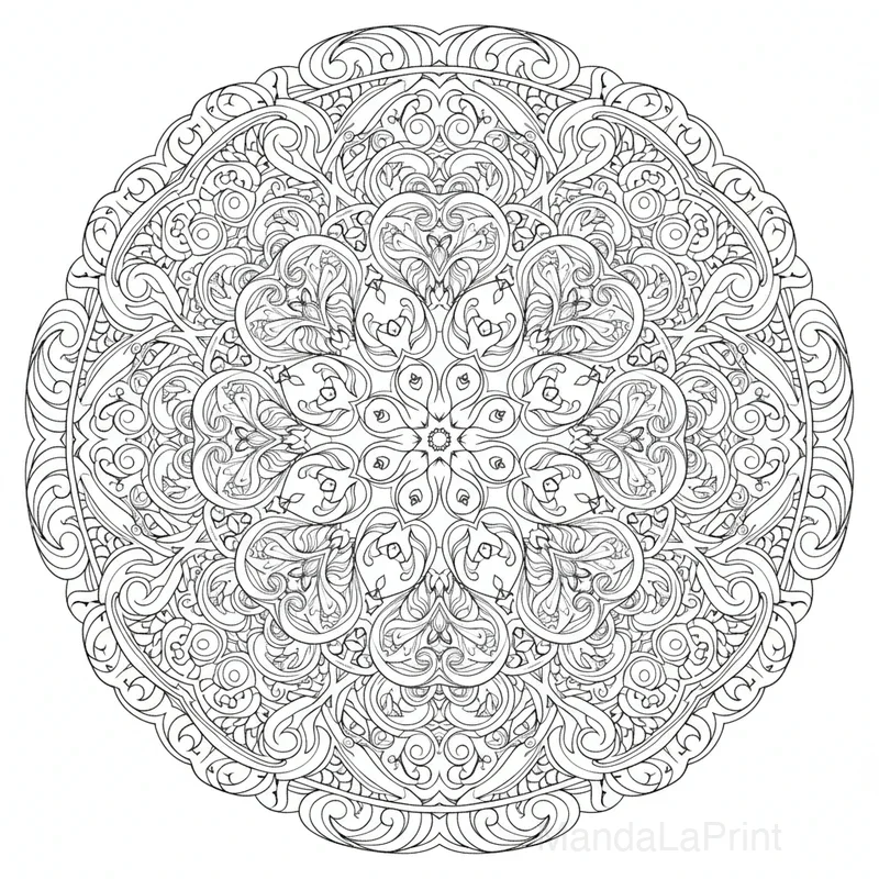 Mandala Abstrait Artistique #14