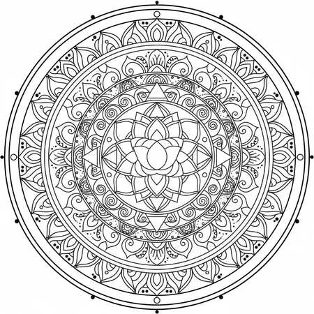 Mandala Chakra #21