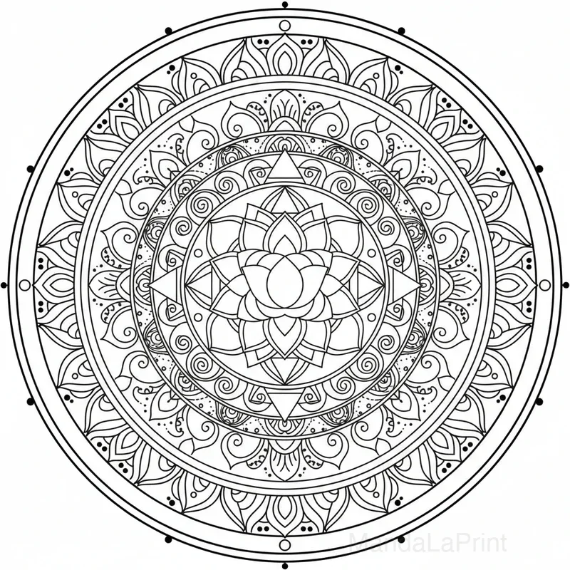Mandala Chakra #21