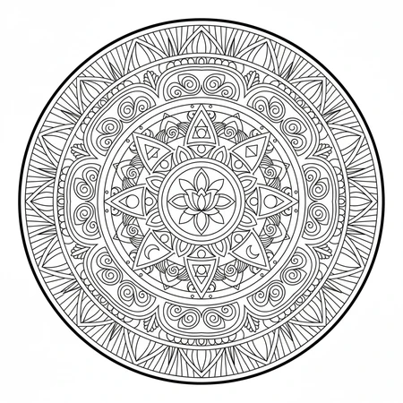 Chakra Mandala #5