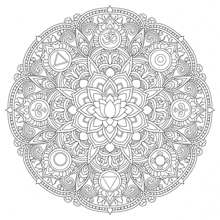 Chakra Mandala #10