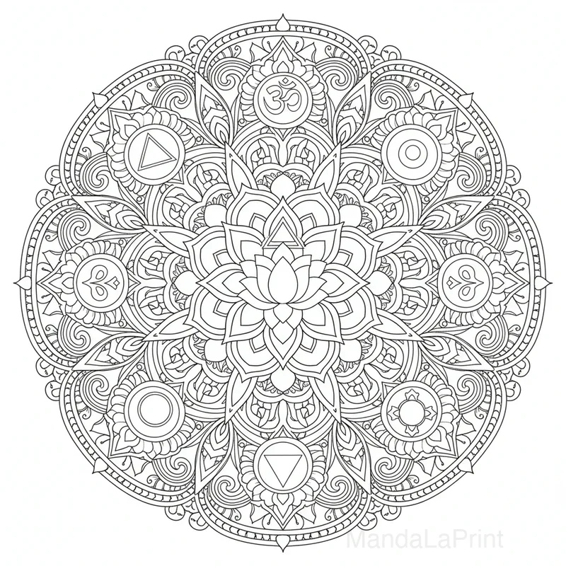Chakra Mandala #10