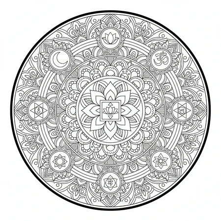 Chakra Mandala #11
