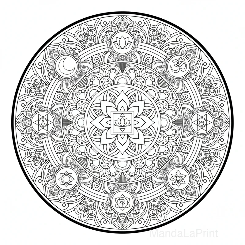 Chakra Mandala #11