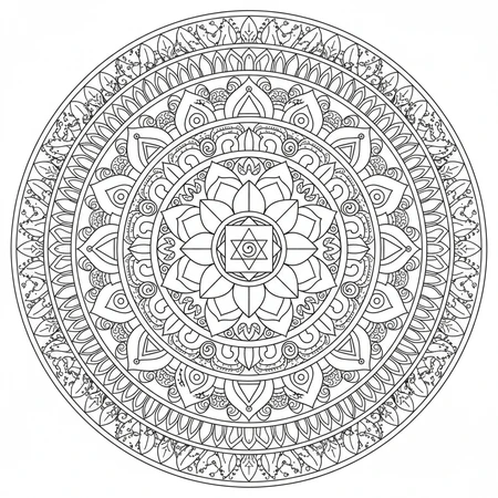 Mandala Chakra #20