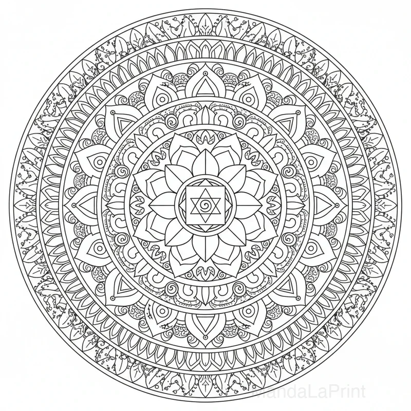 Mandala Chakra #20